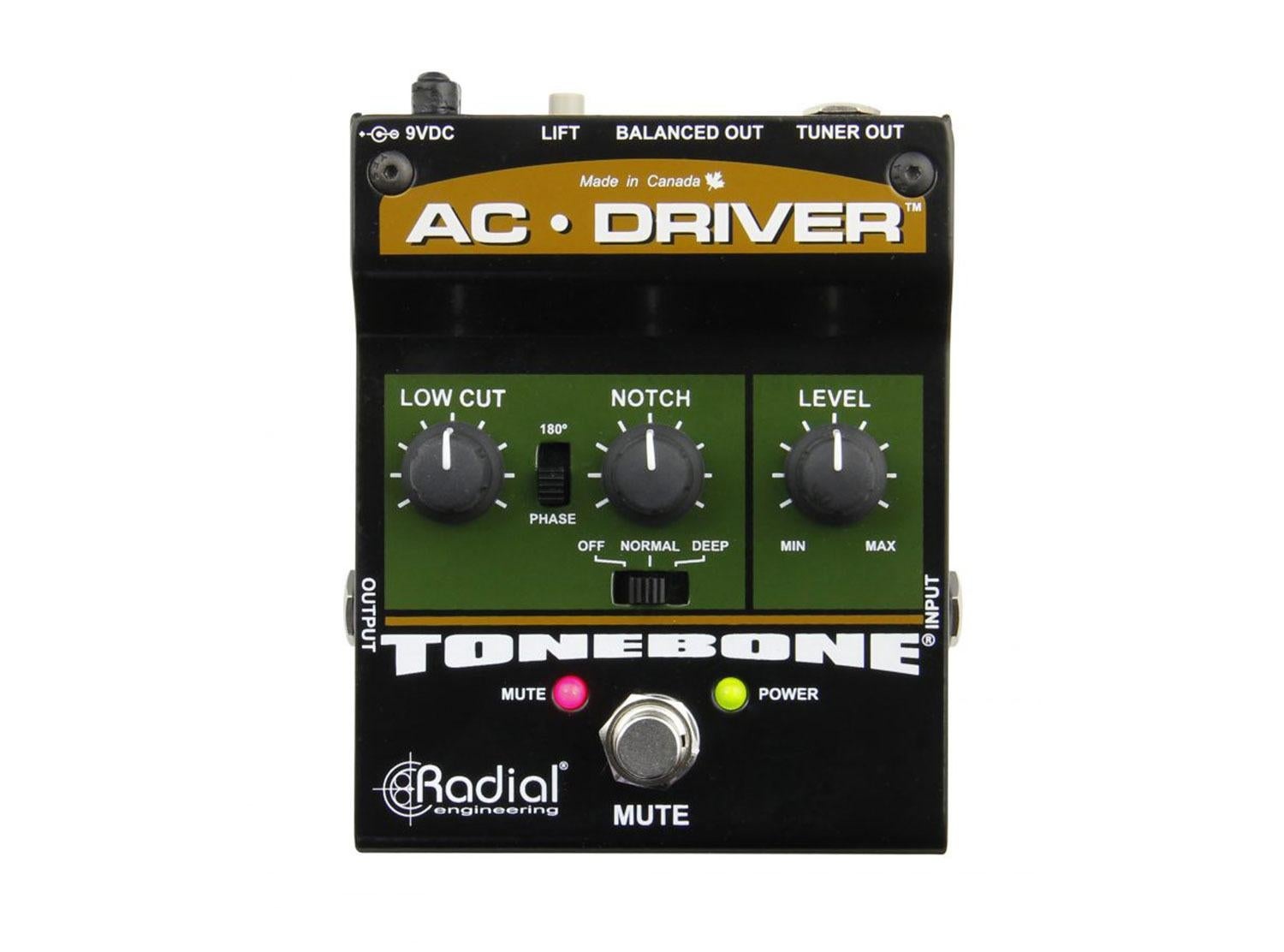 Radial Engineering AC-Driver Acoustic Instrument Preamp