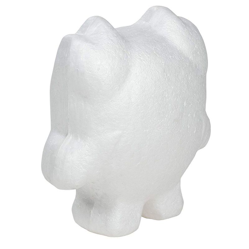 4 Pack Polystyrene Foam Owl, Painting Activity for Kids, DIY Toy Figurine, Arts & Crafts Supplies for School Project, 5.5 inches