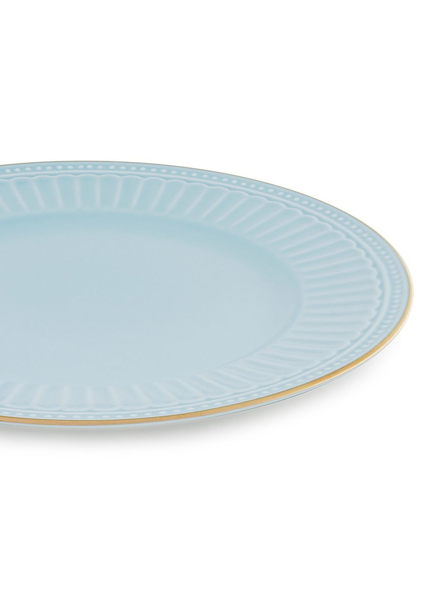 Pure Home and Living Blue Ceramic Dinner Plates