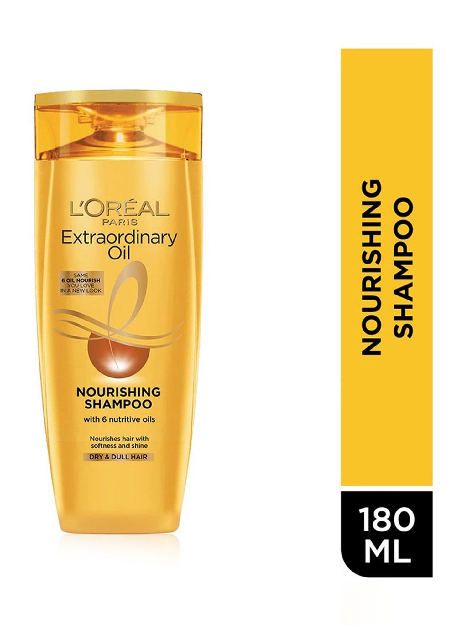 L'Oreal Paris Extraordinary Oil Nourishing Shampoo for Dry & Dull Hair - 180 ml