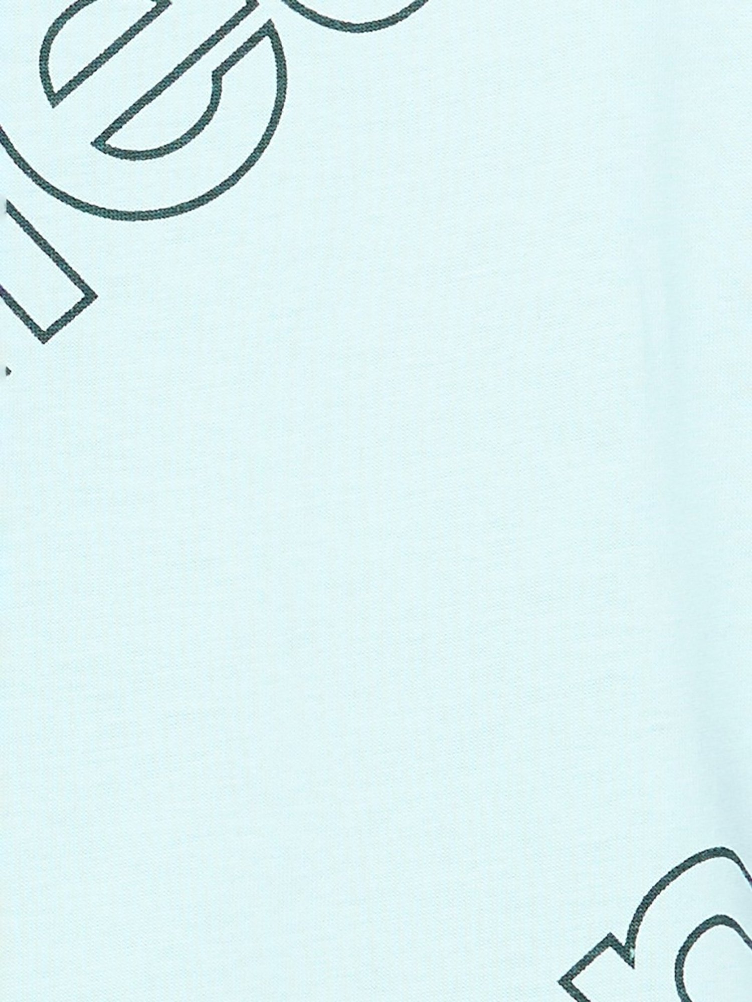 SmileyWorld Turquoise Cotton Regular Fit Printed T-Shirt