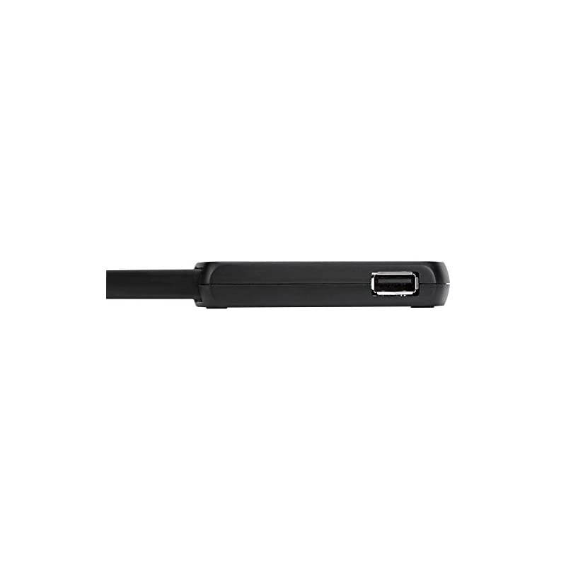 4Port USB 20 Hub with Sleek and Travel Friendly Black ACH114US