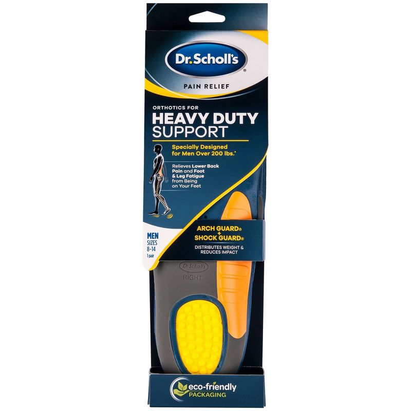Dr. Scholl's Comfort & Energy Massaging Gel Advanced Insoles for Men - Size (8-14)