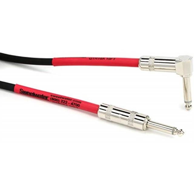 Pro Co Excellines Right-Angle Instrument Cable 10 ft.