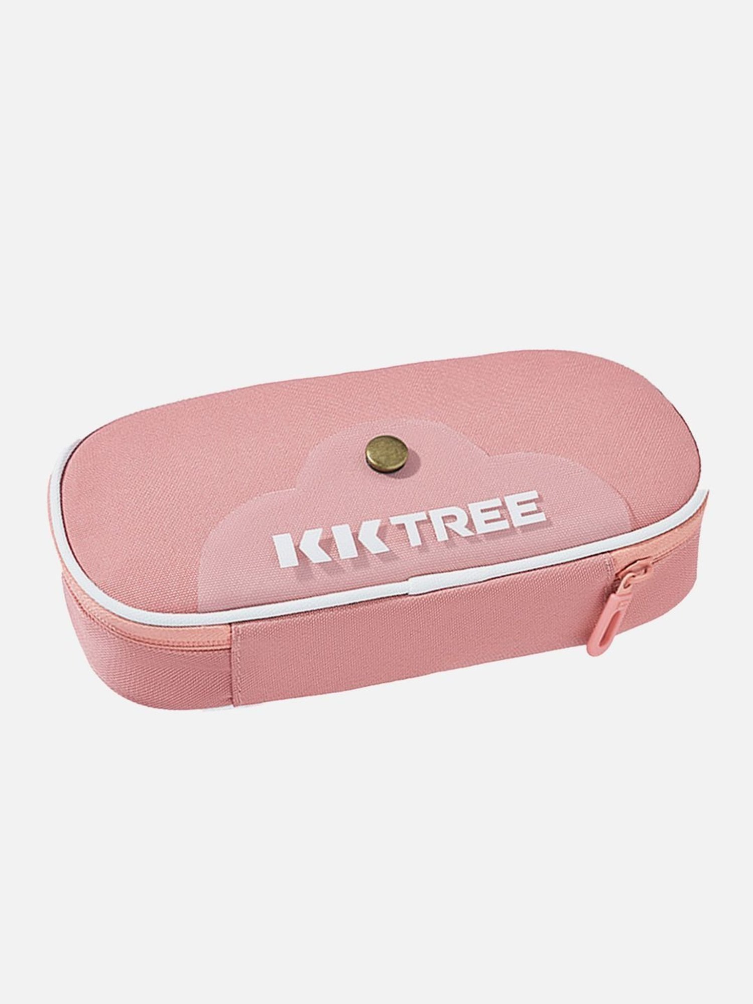 Little Surprise Box Peach Solid Small Stationery Pouch