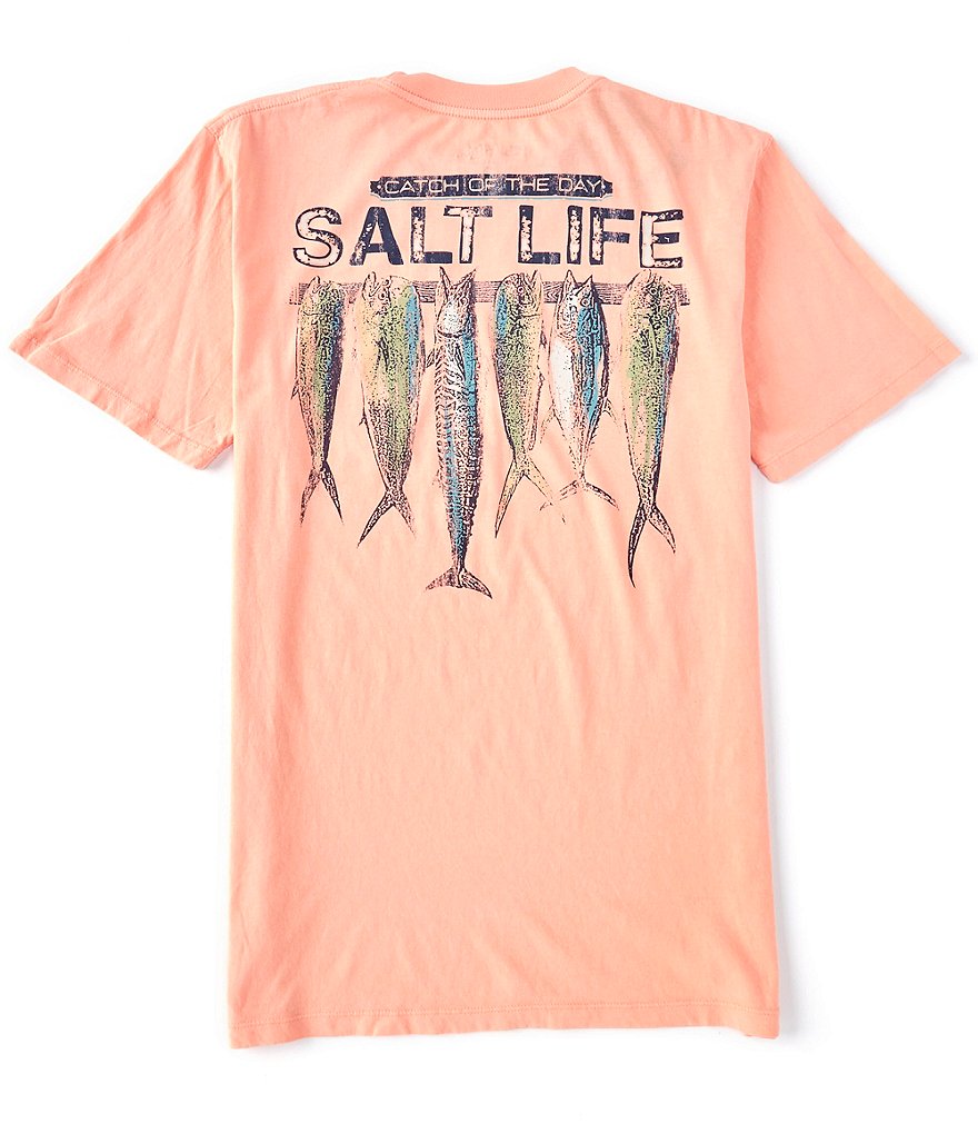 Salt Life Short-Sleeve Salt Wash Stringer Graphic T-Shirt