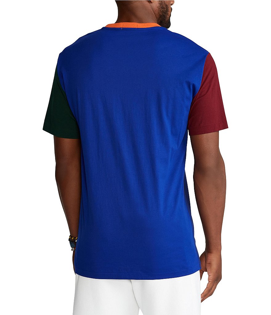 Polo Ralph Lauren Big & Tall Color Block Pocket Short-Sleeve Tee