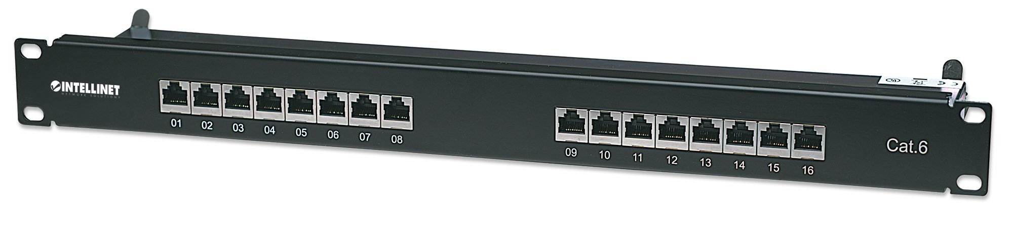 CAT6 PATCH PANEL 16-PORT FTP-