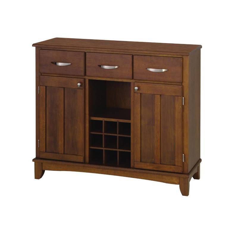 Hutch-Style Buffet Wood/Cherry - Home Styles