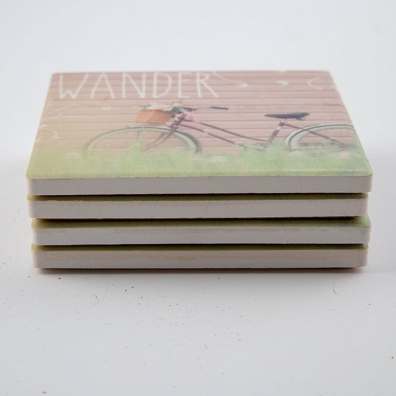 Thirstystone Dreaming Of Spring Coaster Set of 4