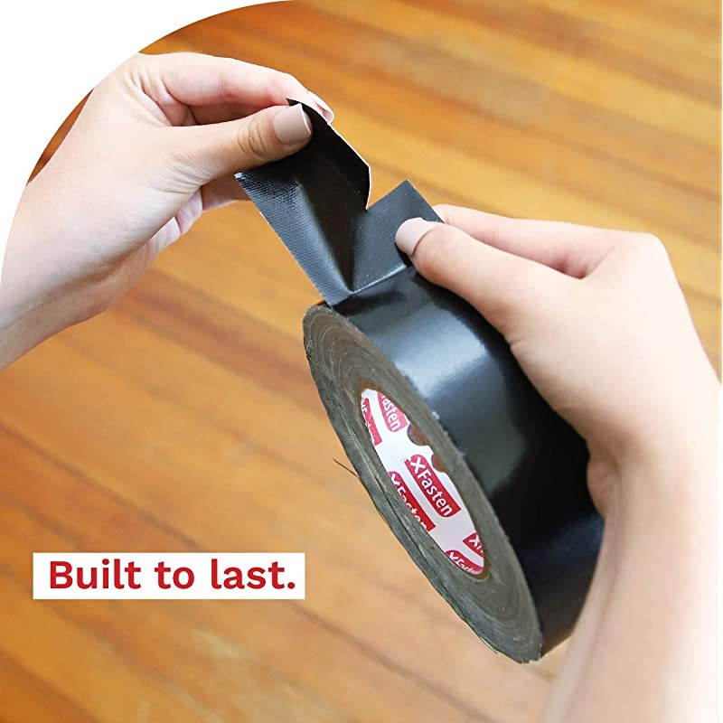 Super Strength Duct Tape Black 3quot x 30 Yards Indoor and Outdoor Duct Tape for School and Industrial Use Waterproof and Weatherproof