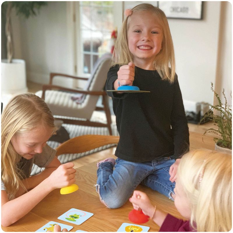 Roo Games Bull's Eye Fast-Paced Animal Matching Game - Ages 3+