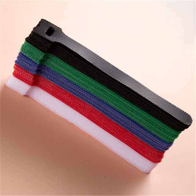 50 self adhesive Velcro tape, data cable binding, earphone wire management, Winder storage tape