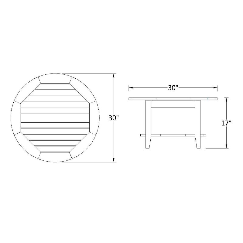 Sopra 5pc Wood Patio Chat Set - Brown - Cambridge Casual