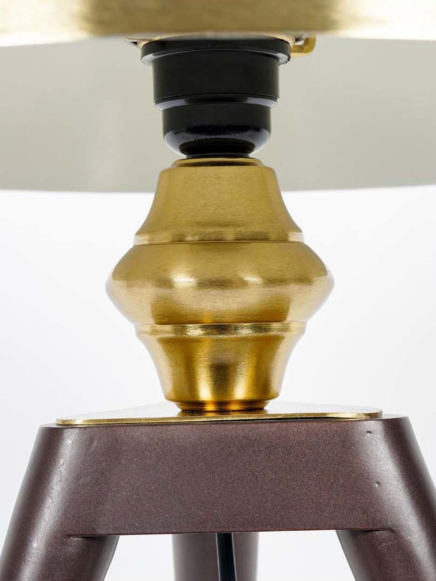 Kapoor E Illuminations Green Study Table Lamp - Set of 1