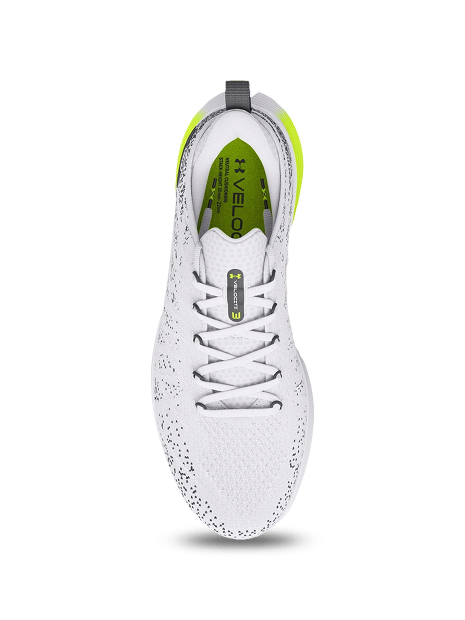Under Armour Women's Velociti 3 White Running Shoes