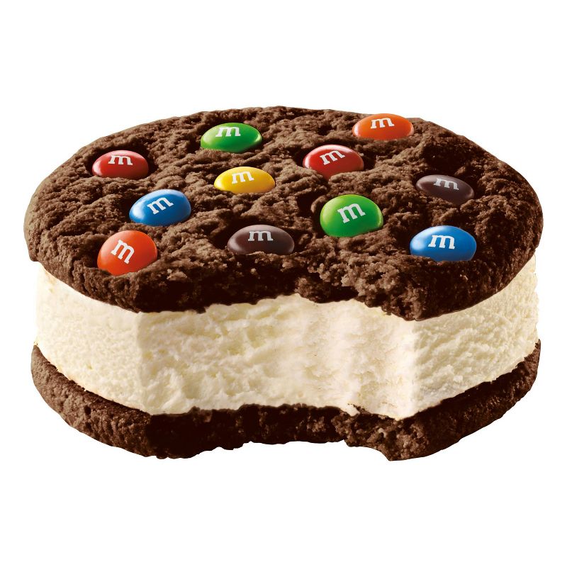 M&Ms Classic Ice Cream Cookie Sandwiches - 4ct