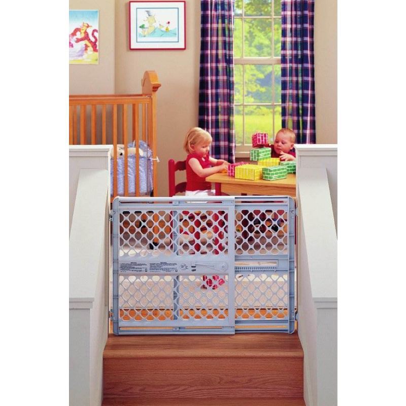 Toddleroo by North States III Classic Baby and Child Safety Pet Gate, 26" Tall