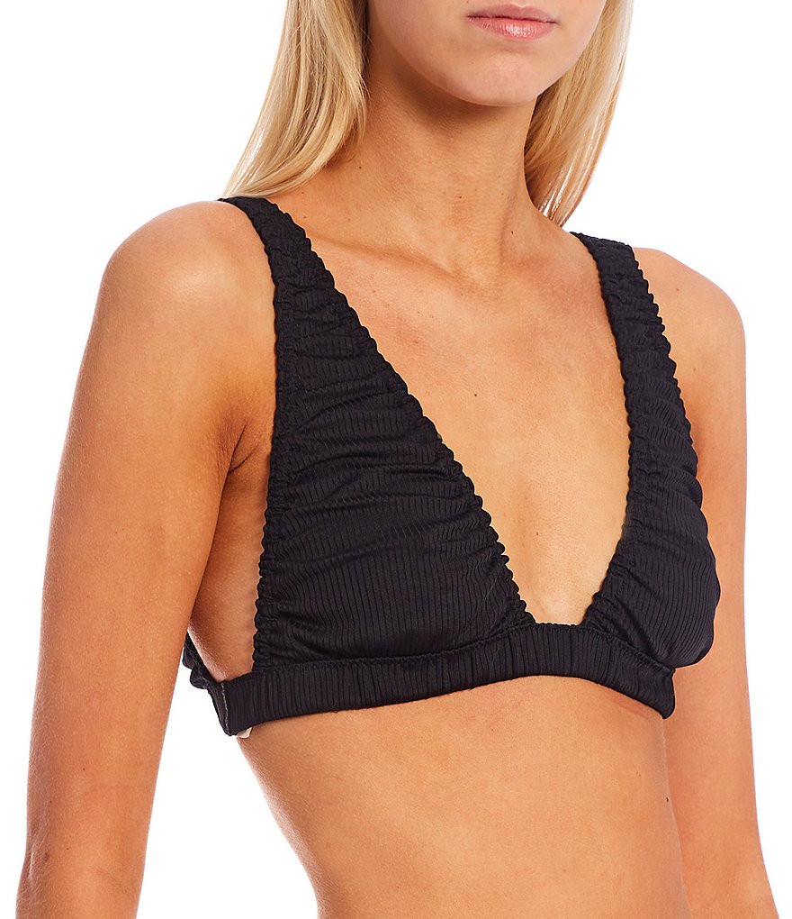 Yummie Farrah Ribbed Cropped Bralette