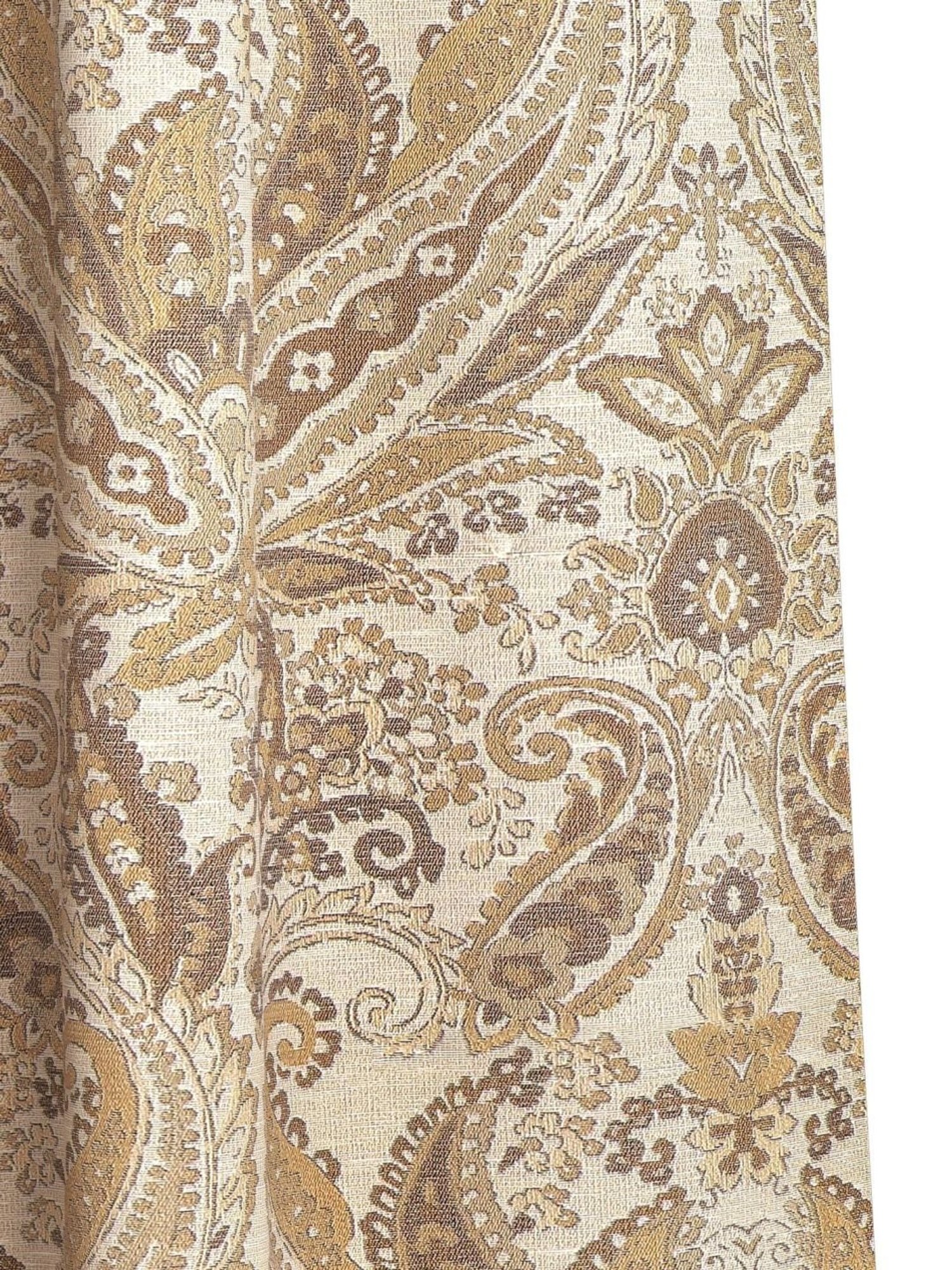 DDECOR Live Beautiful Beige Readymade 7 Ft. Door Curtain - Set of 1