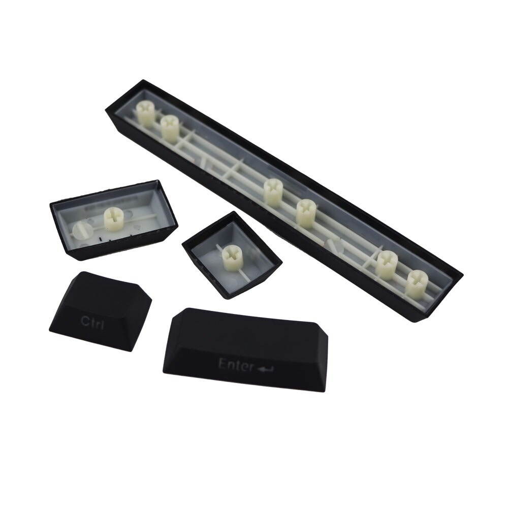 Double shot PBT108 Side-lit Shine Through Translucent Backlit keycaps Cherry Profile For Mechanical Keyboard MX switch keycap