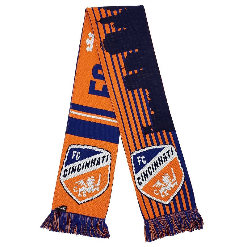 MLS FC Cincinnati Knit Skyline Scarf