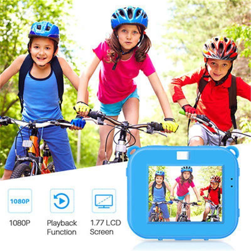 Kids Action Camera Waterproof Video Digital Children Cam 1080P HD Sports Camcord