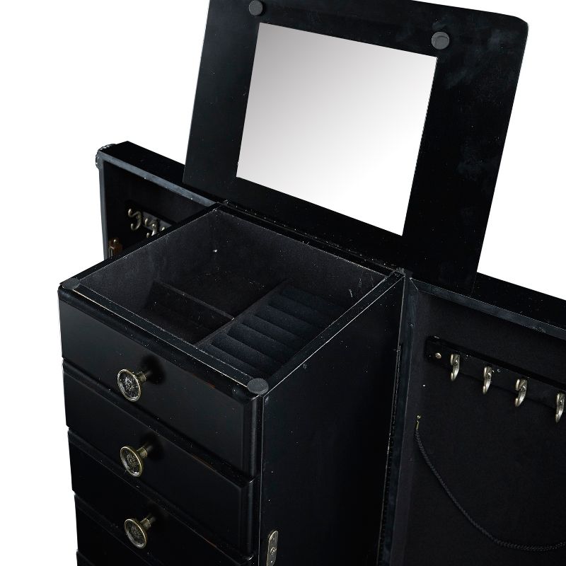 Crystal Jewelry Armoire Espresso - Hives & Honey