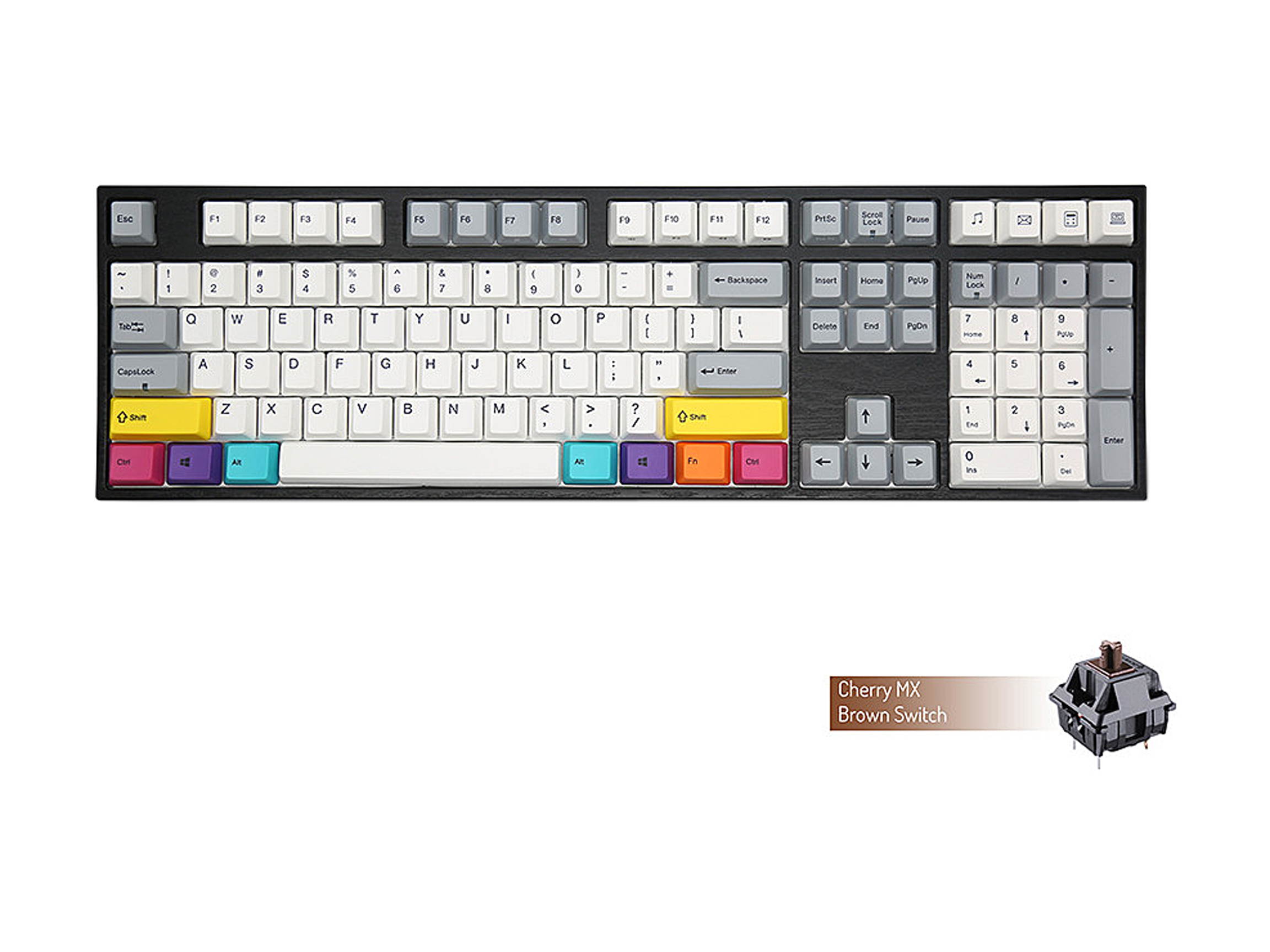 Varmilo CMYK VA108MN2W/LLK12W Wired Keyboard
