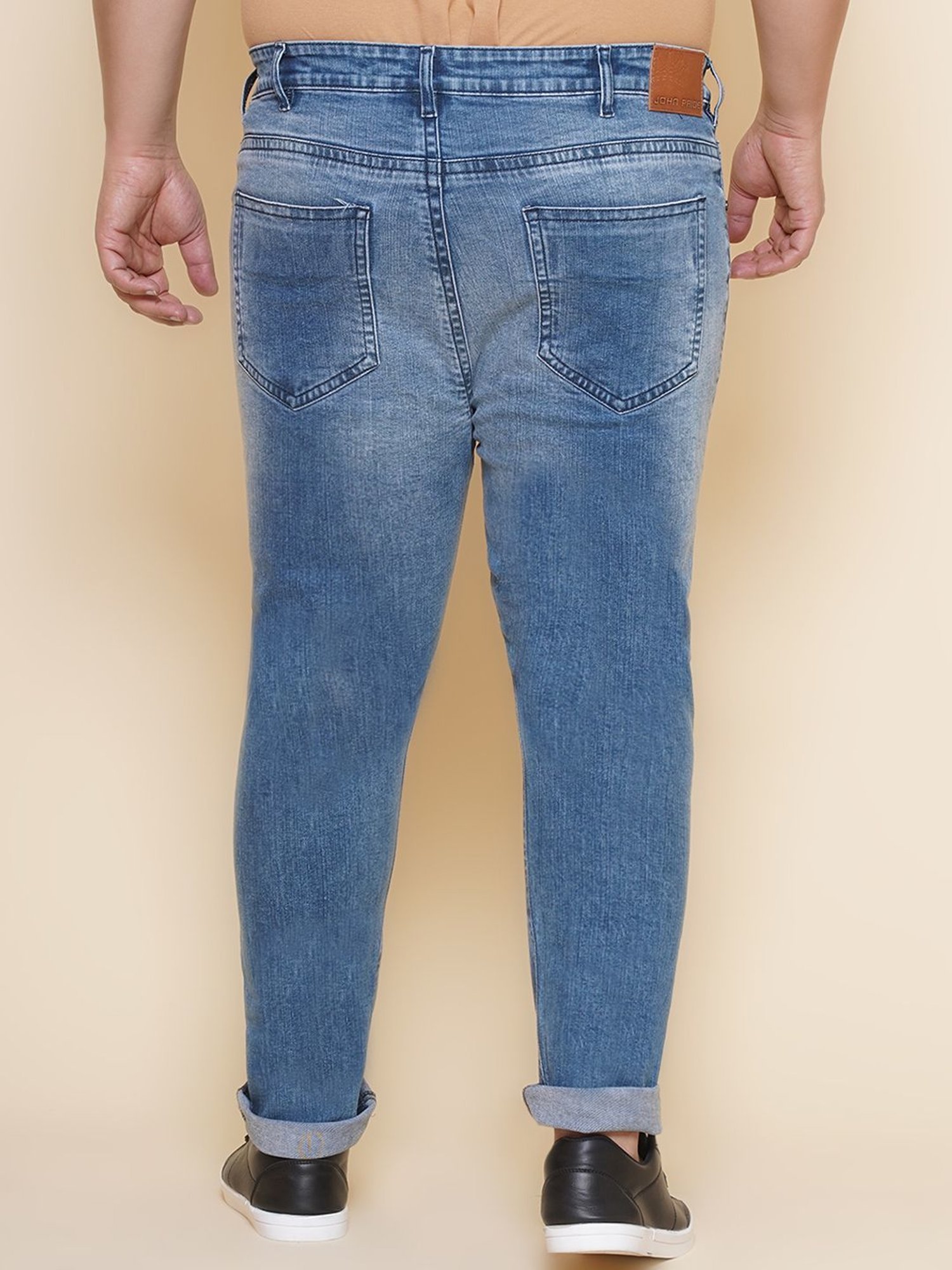 John Pride Blue Regular Fit Jeans