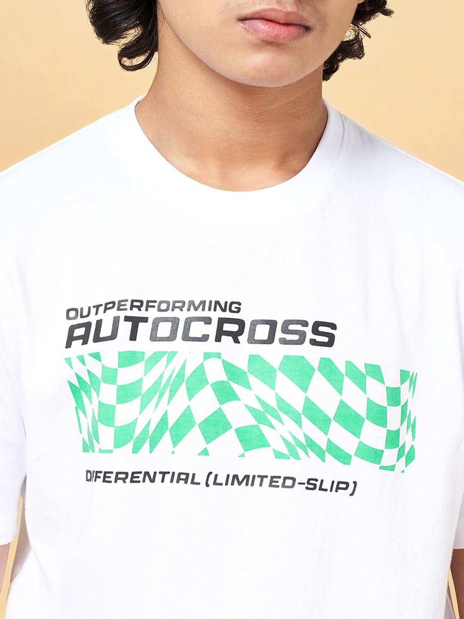 Coolsters by Pantaloons Kids White & Green Cotton Printed T-Shirt