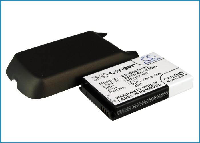 2400mAh / 8.9Wh Battery For BLACKBERRY BAT-30615-006, JM1,