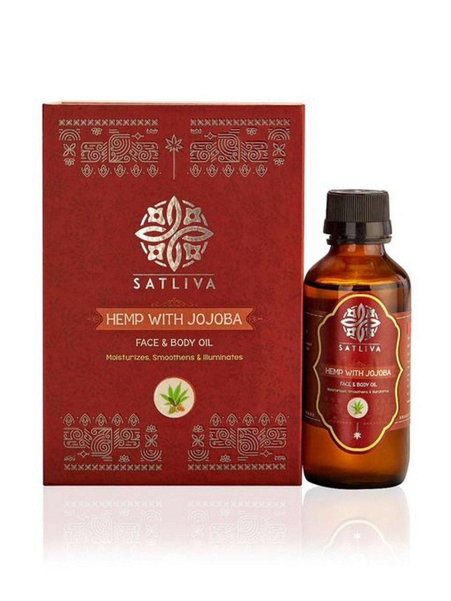 Satliva Hemp with Jojoba Body Oil - 100 ml