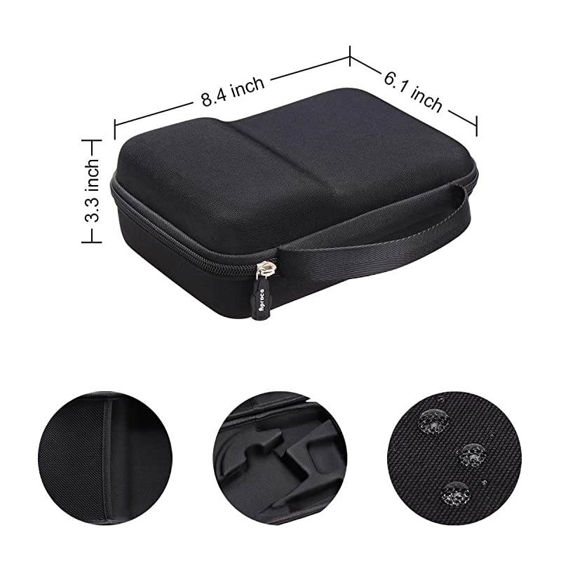 Hard Storage Travel Case Bag Fit Fifine K037B Wireless Microphone System