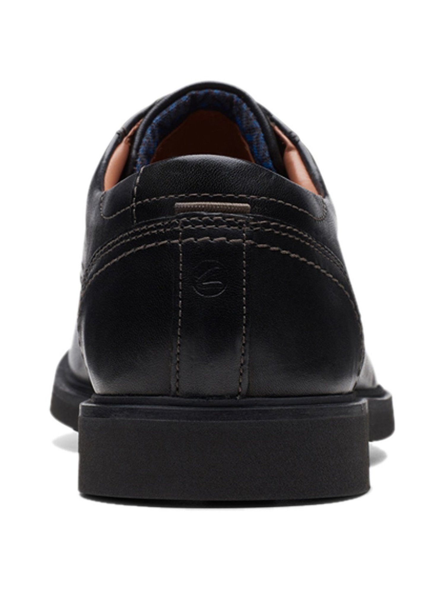 Clarks Men's Malwood Black Derby Shoes