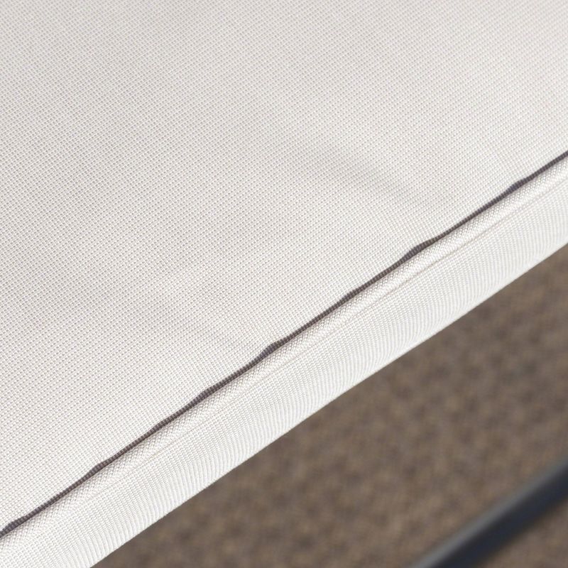 Ariesa 3pc Outdoor Bar Set - White & Gray - CosmoLiving