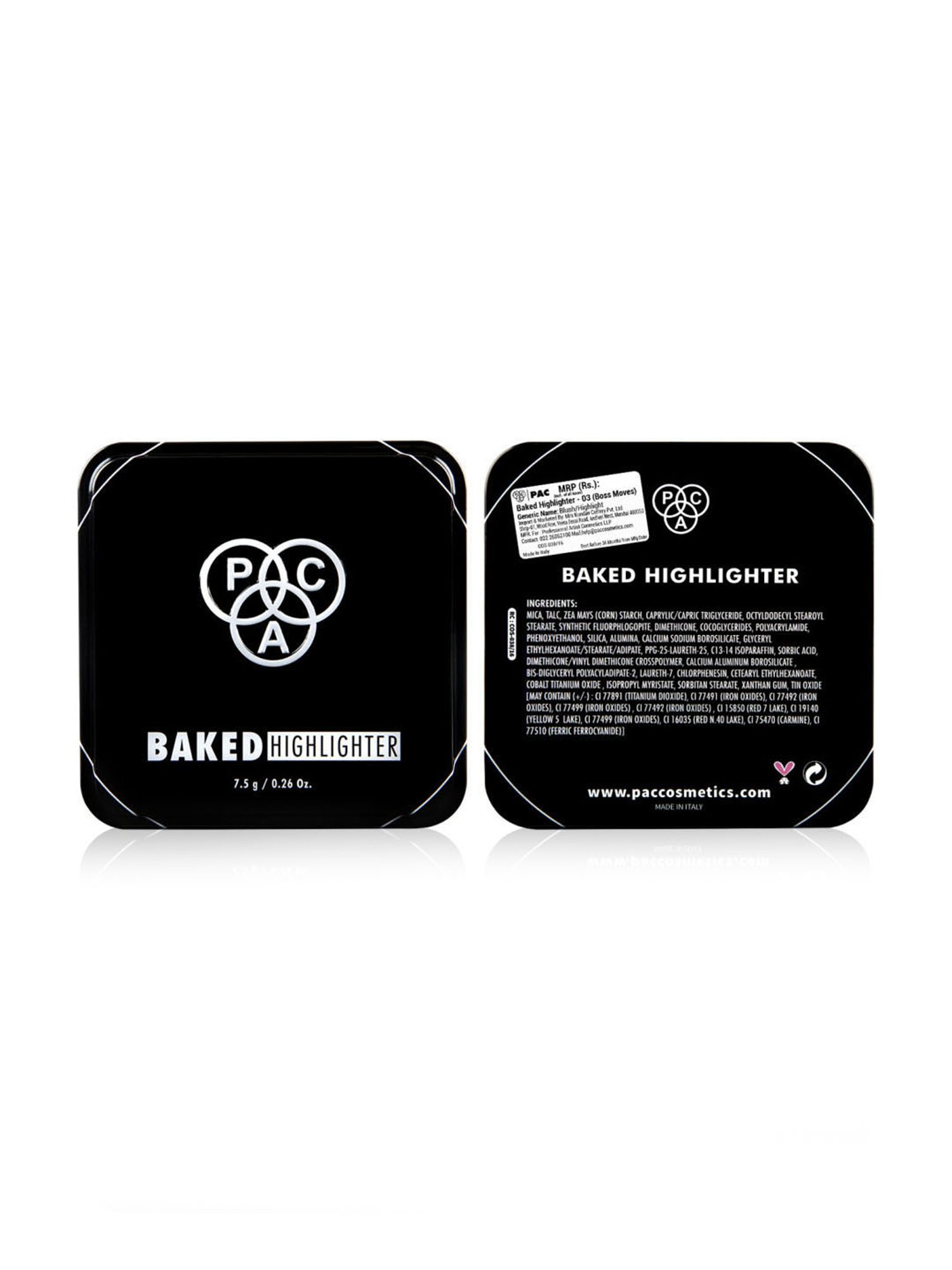 PAC Baked Highlighter - 03 Boss Moves - 7.5 gm