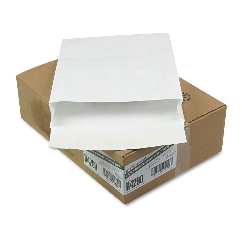 Survivor Tyvek Expansion Mailer 12 x 16 x 2 White 18lb 100/Carton R4290
