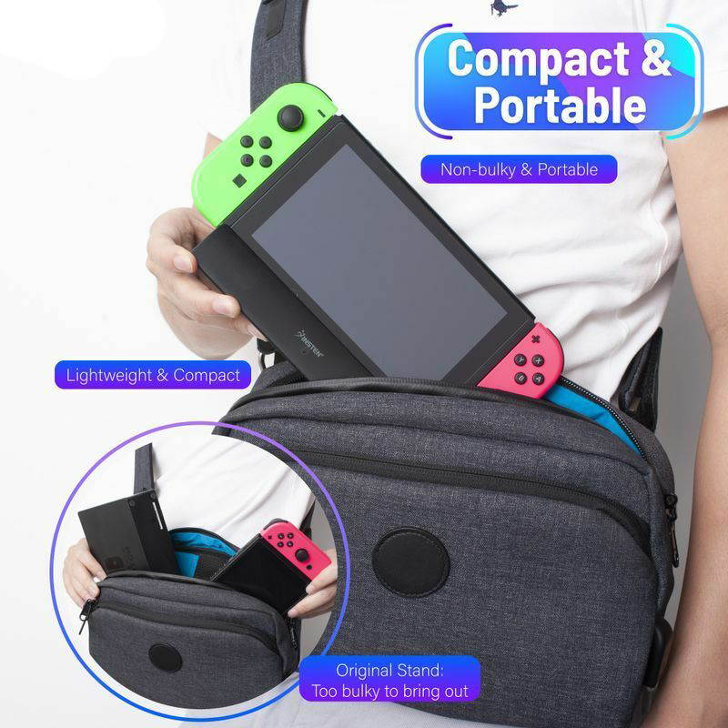 Charging Dock Cradle Stand w/3 USB Port For Nintendo Switch Console TV Video