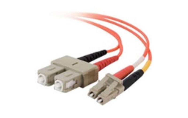 Brocade Fiber Optic Patch Network Cable - 6.56 ft Fiber Optic Network Cable for Network Device - SC Male Network - LC Male Network - Patch Cable