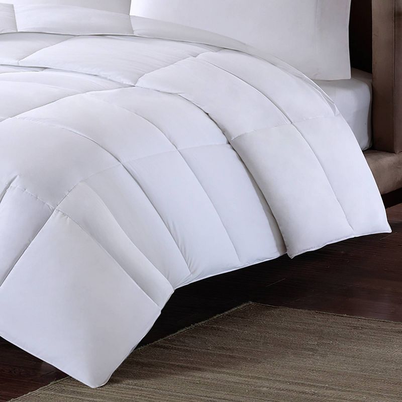 Microfiber Down Comforter (King) White - Kathy Ireland
