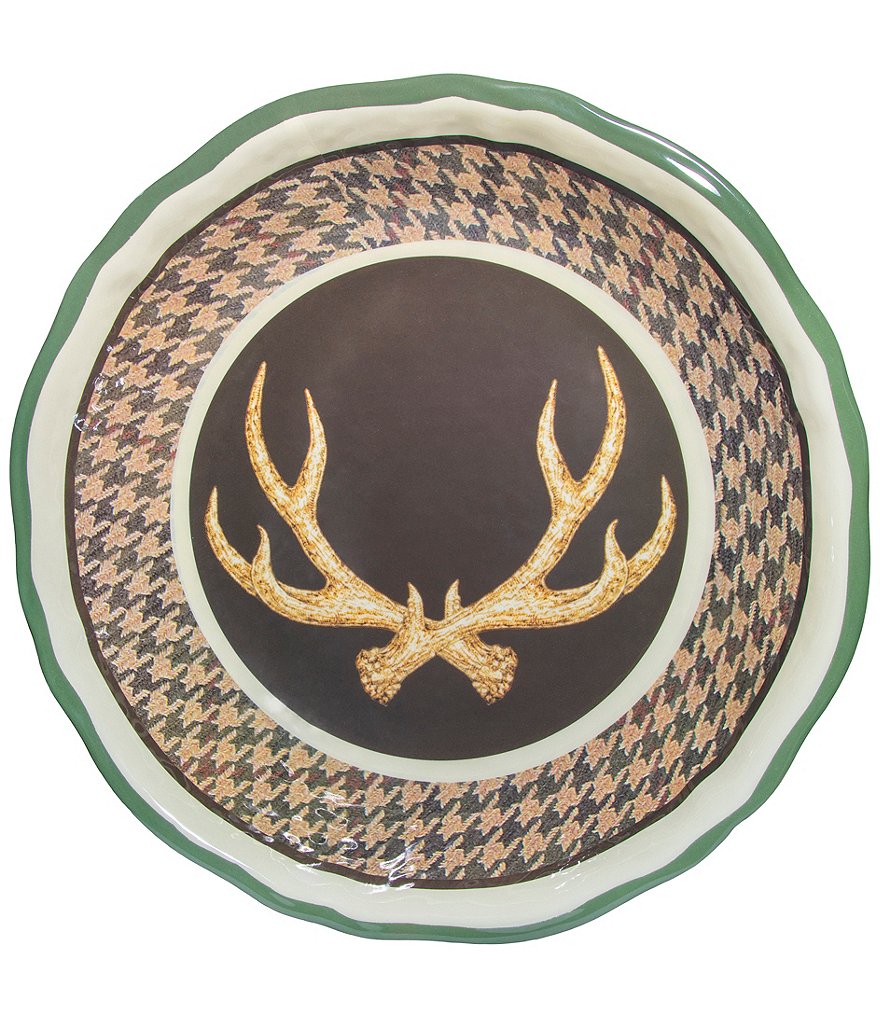 HiEnd Accents Joshua Melamine Serving Bowl