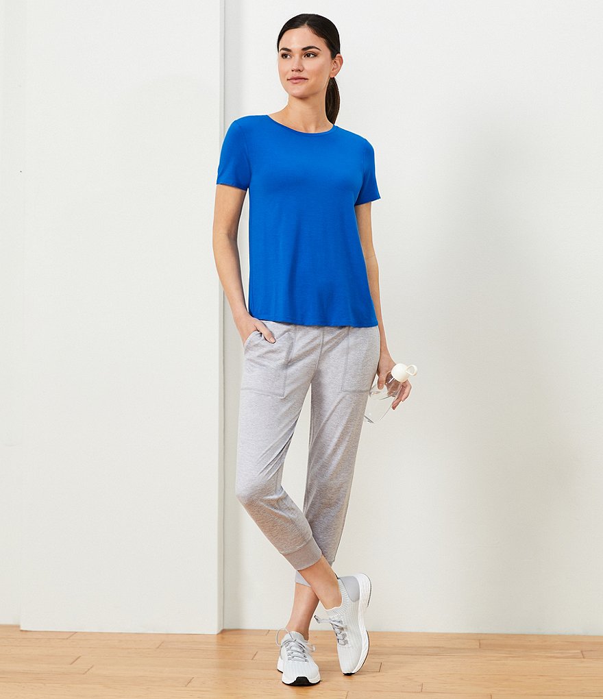 Kinesis Slim Rib Waistband Pocketed Pull-On Joggers