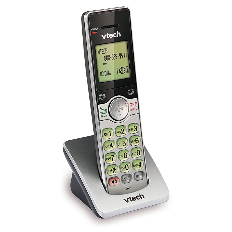 CS6909 Accessory Cordless Handset for  6919x or 6929x Series Cordless Phone Systems SilverBlack