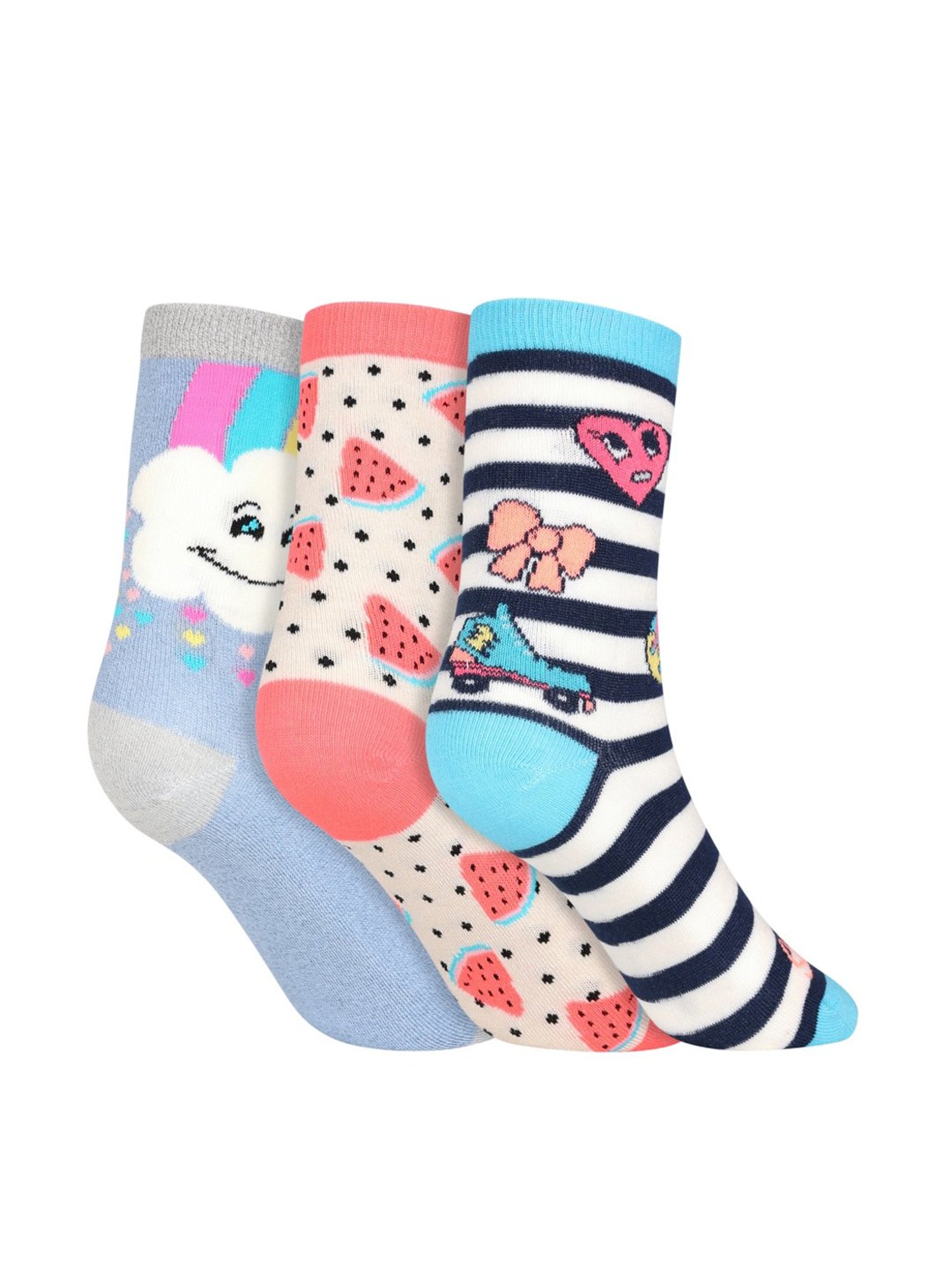Gant Ankle Length Multicolor Cotton Solid Medium Socks - Pack of 5