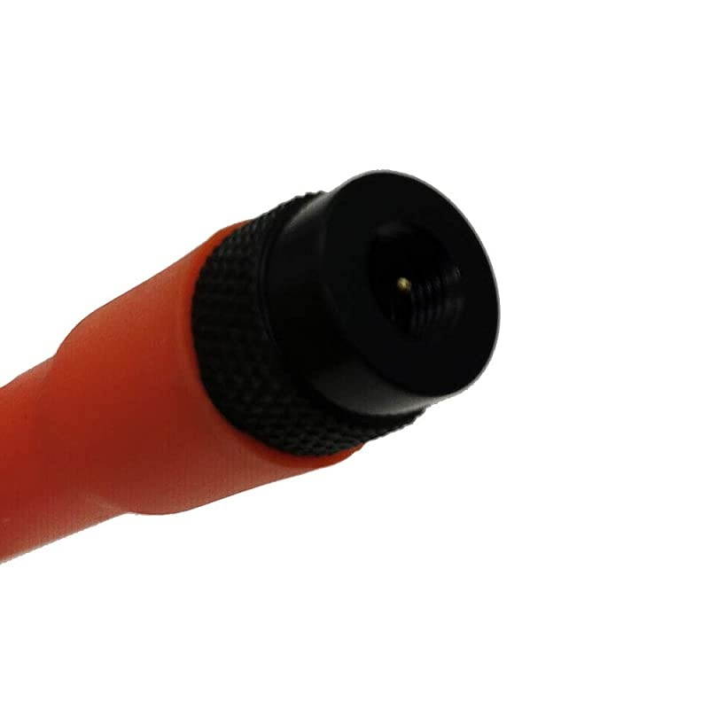 Dual Band Soft Antenna VHFUHF 144430mHz SMA Male Walkie Talkies Antenna Compatible with Baofeng BFUV3R YAESU VX1R VX2R VX3R Retevis RT1 RT2 Two Way RadioOrange