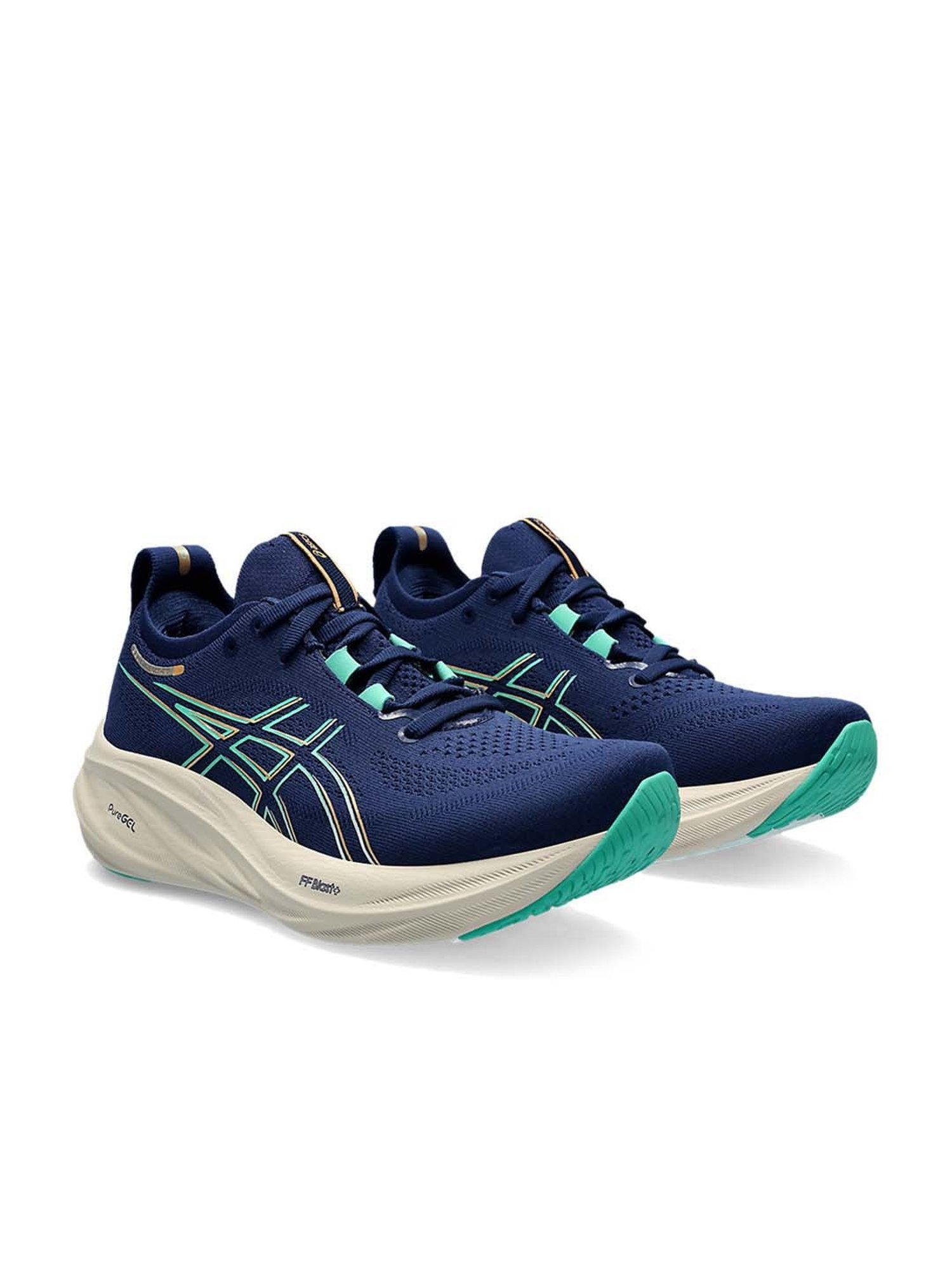 Asics Women's GEL-Nimbus 26 Blue Expanse Running Shoes