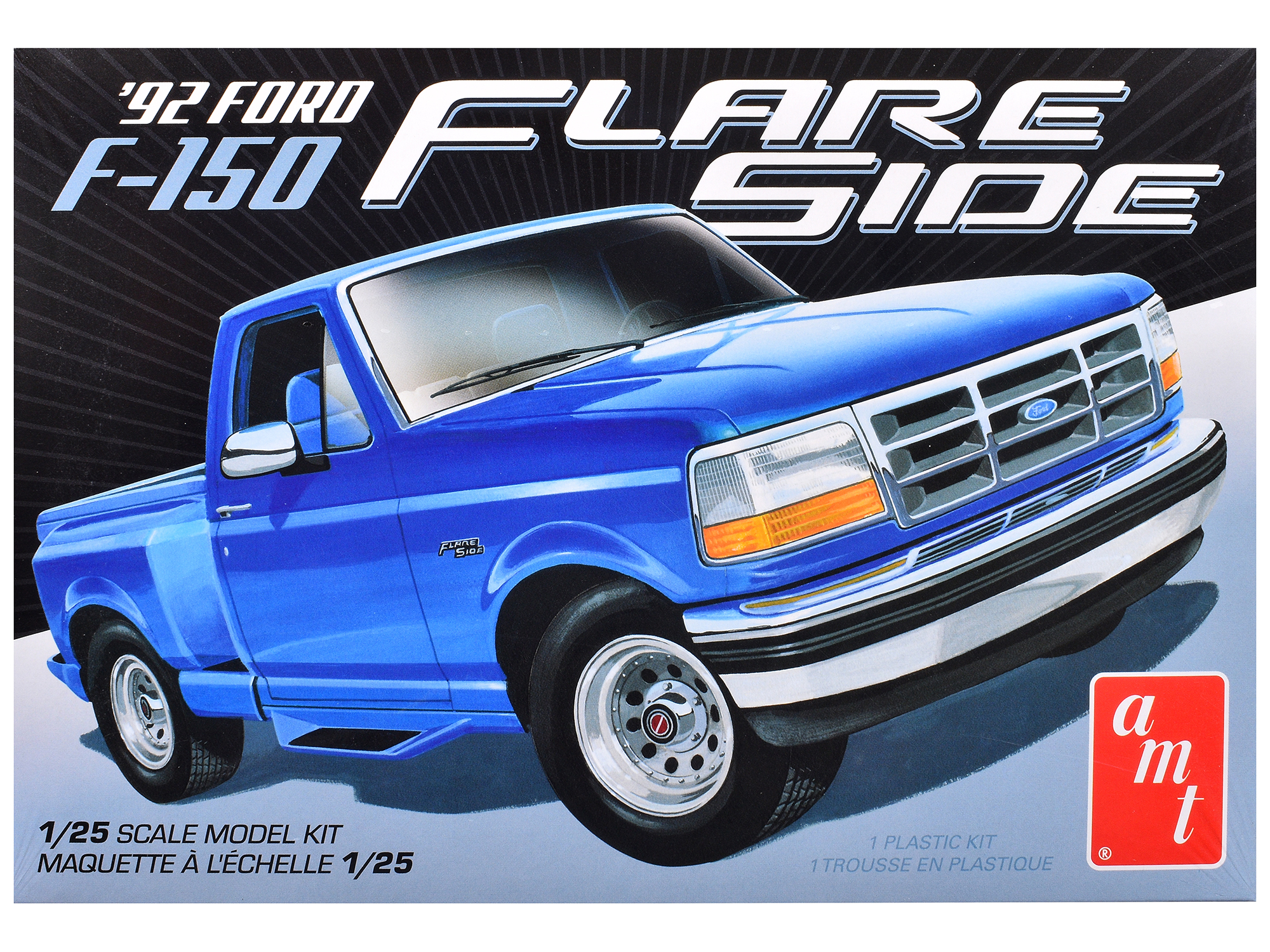 Skill 2 Model Kit 1978 Ford 4x4 Pickup Truck "Firestone Super Stones" 1/25 Scale Model by AMT