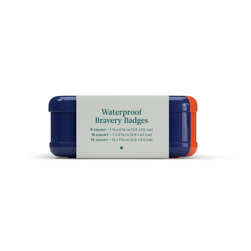 Welly Waterproof Bravery Badges Assorted Waterproof Bandages - 39ct