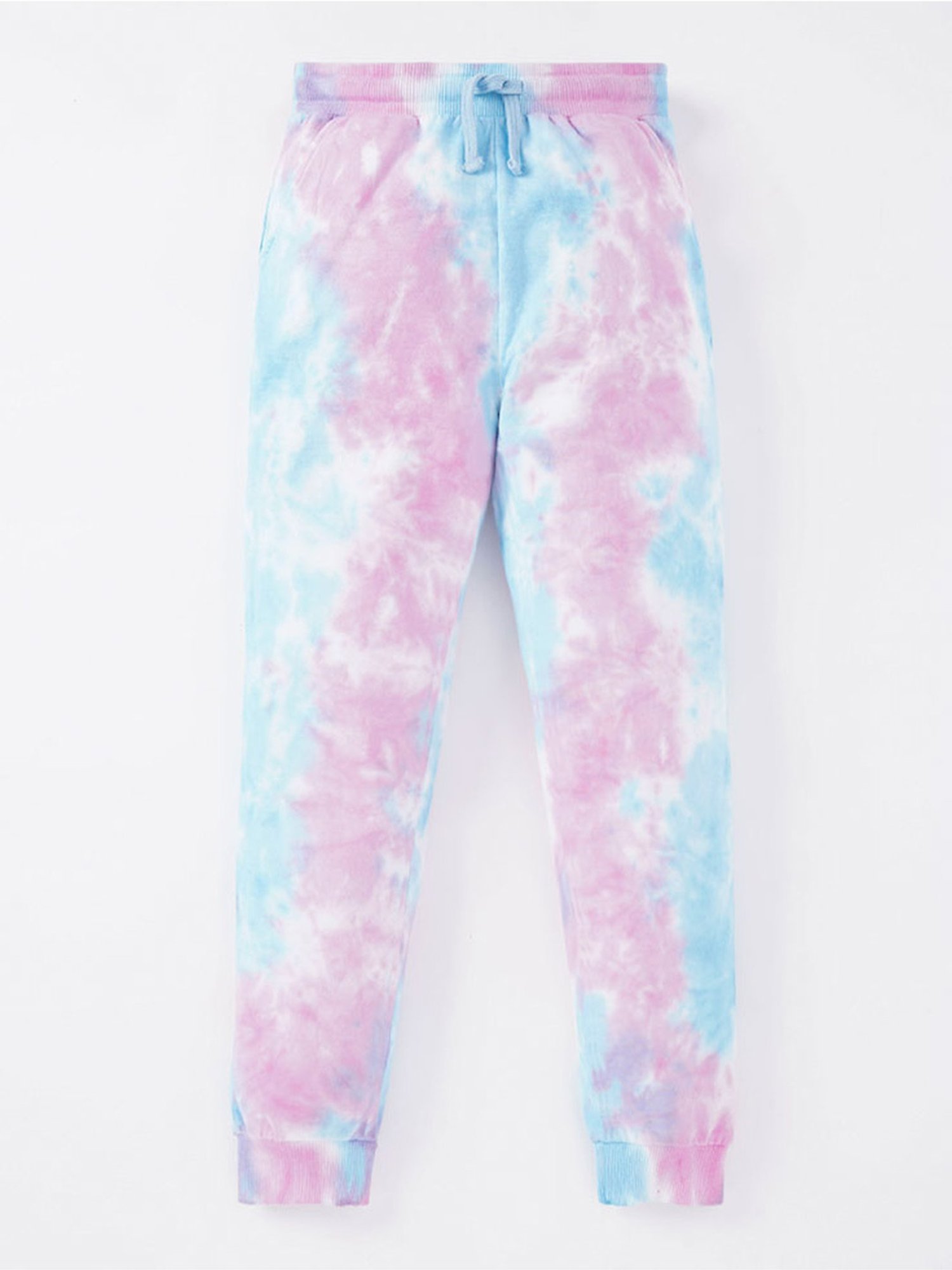 Edheads Kids Blue & Pink Cotton Ombre Full Sleeves Sweatshirt Set